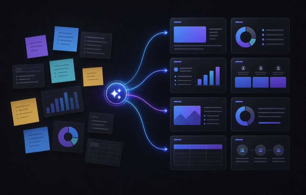 Smarter Slides from Messy Ideas